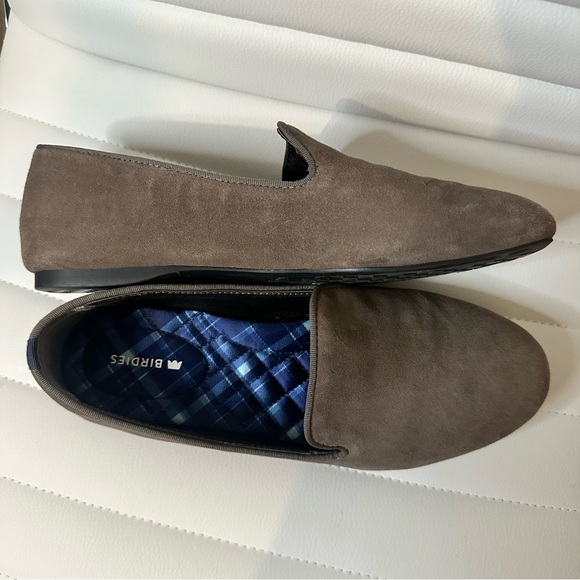 💝Birdies Starling Slip On Flats Latte Tan Suede Leather Women’s - Size 6.5 - Picture 9 of 14